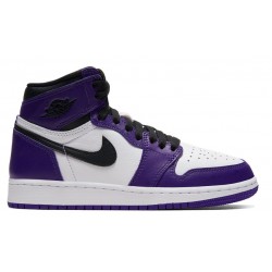 Jordan 1 Retro High Court Purple White (GS) 575441500